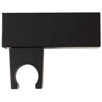 Kiamami Valentina - Handbrause-Wandhalter Eckig In Schwarz Matt von KIAMAMI VALENTINA