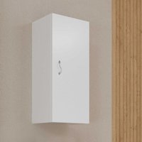 Kiamami Valentina - Midi-Hängeschrank Mit Reversibler Tür In Weiss, Glänzend Easy von KIAMAMI VALENTINA