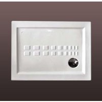 Kiamami Valentina - Traditionelle Bodenebene Keramik-Duschwanne 70X100 Linea von KIAMAMI VALENTINA