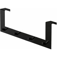 Kiamami Valentina - Türgarderobe Mit 4 Haken – Mattschwarz von KIAMAMI VALENTINA