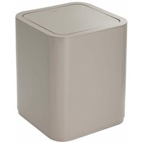 8 Liter, Quadratischer Abfalleimer Mit Deckel In Beige Agave von KIAMAMI VALENTINA