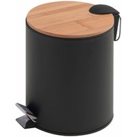 Kiamami Valentina - Moderner Runder Treteimer Mit Soft-Close 5 Liter Ortensia von KIAMAMI VALENTINA