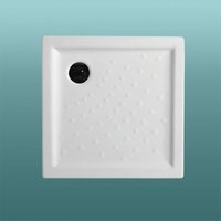 Kiamami Valentina - Rutschfeste Keramik-Duschwanne 90X90 Quadratisch H6 Malta von KIAMAMI VALENTINA