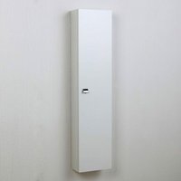 Säule Für Bad-Wandelement In Glänzendem Weiß Mit Einfacher Tür von KIAMAMI VALENTINA