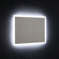 Kiamami Valentina - Spiegel Mit Hinterleuchtetem Led-Rahmen 80X60 Cm Umkehrbar von KIAMAMI VALENTINA