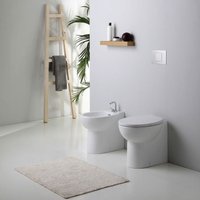 Stand-Wc Und Bidet Aus Sanitärkeramik, Weiss Glänzend Patascoss von KIAMAMI VALENTINA