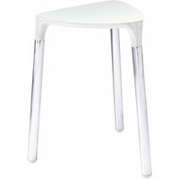 Stuhl Aus Plastik Und Stahl Weiß von KIAMAMI VALENTINA