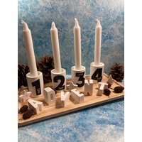 Adventskranz Kerzen Modern Stylisch von KIBAFU