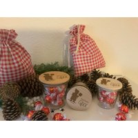 Vorratsglas Mit Holzdeckel Eine Portion Glück Glücksbringer Wichtelgeschenk Mitbringsel Abschiedsgeschenk von KIBAFU