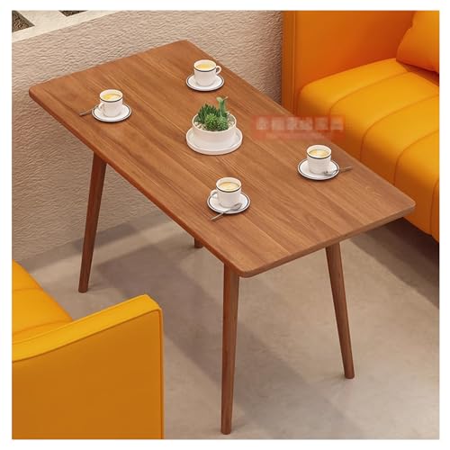 KIBONCY Stilvolles Café-Booth-Sofa, süßfarbiger Empfangstisch und Stuhlsatz, künstlerisches gepolstertes Tiefen-Sitzsofa – ideal für Milchtee-Läden und Dessertgeschäfte Model E von KIBONCY
