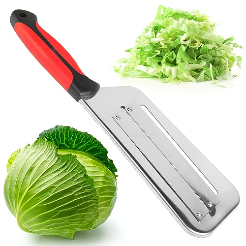 Kohlzerkleinerer Salat Zerkleinerer Salat Zerkleinerer - Kohlhobel Shredder für Sauerkraut Kohlschneider Salatschneider - Shraded Knife Sauerkraut Cutter Kohlschneiden rallador de repollo von KIBS group