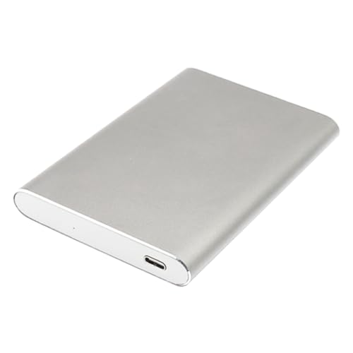 6,35 cm (2,5 ) SATA3 auf USB3. 1 SSD Solid Mechanical Notebook Festplattenbox Typ C3.1 Mobile Storage Hard Drive Box Silber Langlebig Einfache Installation von KICHI