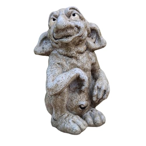 KICHI Gargoyle Skulptur Gothic Skulptur Gargoyle Harz Handwerk Home Decor Ornamente Garten Ornamente von KICHI