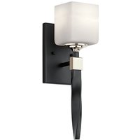 Kichler - gebraucht] Bad Wandleuchte Marette Wandleuchte Wandlampe Leuchte Lampe Led Schwarz B-Ware von KICHLER