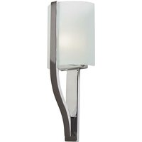 Kl-freeport-bath Wandleuchte Freeport 1xG9 led 3W Aluminium poliert chrom, Blasenglass H:43,2cm B:17,8cm IP44 3000K - Kichler von KICHLER