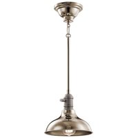 Pendellampe Deckenleuchte Hängeleuchte Stahl Messing D 20,3 cm Esszimmerlampe Pendellampe Deckenleuchte Hängeleuchte Stahl Messing D 20,3 cm Esszimmerlampe von KICHLER