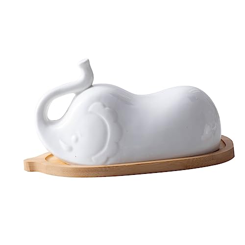 KICHOUSE 1 Satz Butterdose aus Keramik mit Deckel Design für Frisch Gehaltene Butter für Feiern und Täglichen Gebrauch KICHOUSE 1 Satz Butterdose aus Keramik mit Deckel Design für Frisch Gehaltene Butter für Feiern und Täglichen Gebrauch von KICHOUSE