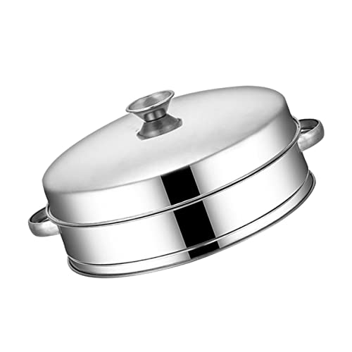 KICHOUSE 1 Satz Dampfgarer mit Deckel Dampfgar Rack für Dim Sum und Gemüse Spülmaschinenfest und Langlebig Multifunktionales Kochzubehör KICHOUSE 1 Satz Dampfgarer mit Deckel Dampfgar Rack für Dim Sum und Gemüse Spülmaschinenfest und Langlebig Multifunktionales Kochzubehör von KICHOUSE