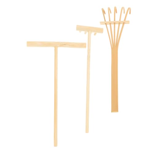 KICHOUSE 1 Satz Mini Zen Garten Rechen Teiliges Sandgarten Werkzeug für Kreative Meditation und Entspannung für Zuhause Büro und Yoga Studios KICHOUSE 1 Satz Mini Zen Garten Rechen Teiliges Sandgarten Werkzeug für Kreative Meditation und Entspannung für Zuhause Büro und Yoga Studios von KICHOUSE