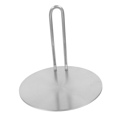 KICHOUSE 1 Satz Thermalplatten -Küchenwerkzeuge Hitze Induktionskocher Kochen gaskocher Induktionsherd Wärmeleitplatte Wärmeverteilerplatte für Gasherd Induktionsherdplatte Rostfreier Stahl von KICHOUSE