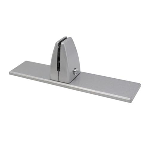 KICHOUSE 1 Stück Aluminiumlegierung Screenclip Tischtrennclip Schreibtisch Privatsphäre Teiler Sichtschutz-Trennclips Sichtschutz-Clip Partitionsstützclip Flache Bodenklemme Silber von KICHOUSE