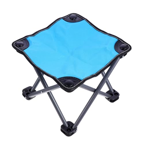 KICHOUSE 1 Stück Faltbarer Campingstuhl Robustem Oxford Tragbarer Outdoor Hocker mit Rutschfestem Design für Angeln Wandern und Grillen Blau Klein KICHOUSE 1 Stück Faltbarer Campingstuhl Robustem Oxford Tragbarer Outdoor Hocker mit Rutschfestem Design für Angeln Wandern und Grillen Blau Klein von KICHOUSE