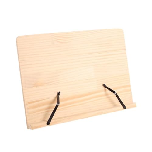 KICHOUSE 1 Stück Holz Lesehalter mit Verstellbarem Design Multifunktionales Desktop Regal für Bücher Notenständer und Dokumente für Zuhause Büro KICHOUSE 1 Stück Holz Lesehalter mit Verstellbarem Design Multifunktionales Desktop Regal für Bücher Notenständer und Dokumente für Zuhause Büro von KICHOUSE
