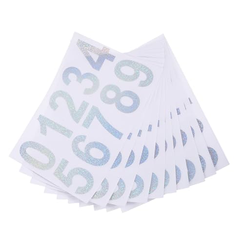 KICHOUSE 10 Sätze Reflektierende Wasserfeste Selbstklebende Nummernaufkleber Für Haus Garage Briefkasten Und Mülltonnen Identifikation Stark Haftend Nacht Sichtbar Vielseitig Einsetzbar KICHOUSE 10 Sätze Reflektierende Wasserfeste Selbstklebende Nummernaufkleber Für Haus Garage Briefkasten Und Mülltonnen Identifikation Stark Haftend Nacht Sichtbar Vielseitig Einsetzbar von KICHOUSE