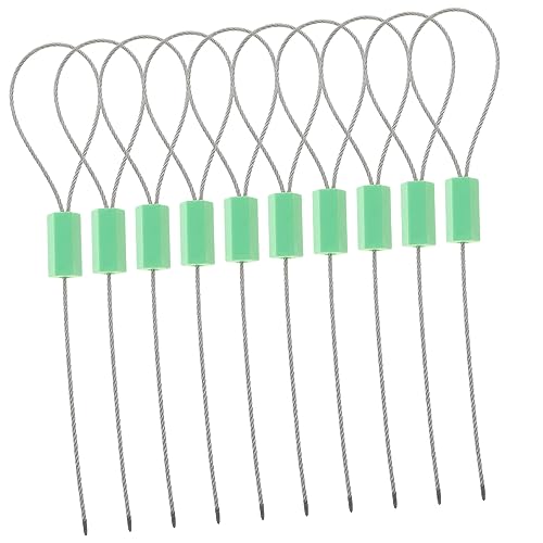 KICHOUSE Kabelbinder Aus Mit Schloss 10 Stück Abs-beschichtet Selbstsichernde Kabeldichtungen Für Mehr von KICHOUSE