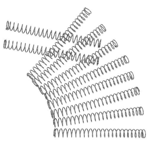 KICHOUSE 10 Stück Teiliges Mechanische Druckfedern aus Federstahldraht Drahtdurchmesser Außendurchmesser Langlebige Rostbeständige Kompressionsfedern für DIY und Reparaturen KICHOUSE 10 Stück Teiliges Mechanische Druckfedern aus Federstahldraht Drahtdurchmesser Außendurchmesser Langlebige Rostbeständige Kompressionsfedern für DIY und Reparaturen von KICHOUSE