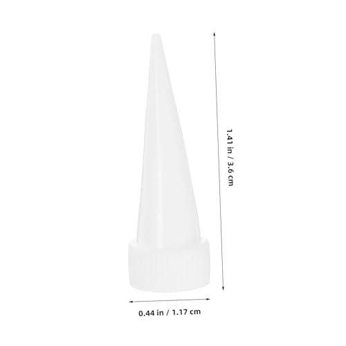 KICHOUSE 100 Stück Präzisions dichtstoffdüsen Weiß Kleine Caulking Nozzle Applikator für Präzises Kleben DIY und Bastelprojekte Vielseitiges Abdichten und Feine Dosierung KICHOUSE 100 Stück Präzisions dichtstoffdüsen Weiß Kleine Caulking Nozzle Applikator für Präzises Kleben DIY und Bastelprojekte Vielseitiges Abdichten und Feine Dosierung von KICHOUSE