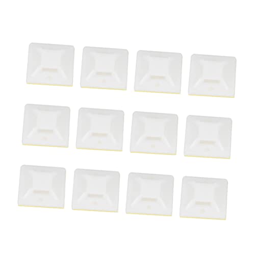 KICHOUSE 1000 Stück Kabelbinder Halterungen Selbstklebend Weiß Stabile Montagebasis für Kabelorganisation zu Hause Büro Einfache Installation Glatten Oberflächen KICHOUSE 1000 Stück Kabelbinder Halterungen Selbstklebend Weiß Stabile Montagebasis für Kabelorganisation zu Hause Büro Einfache Installation Glatten Oberflächen von KICHOUSE