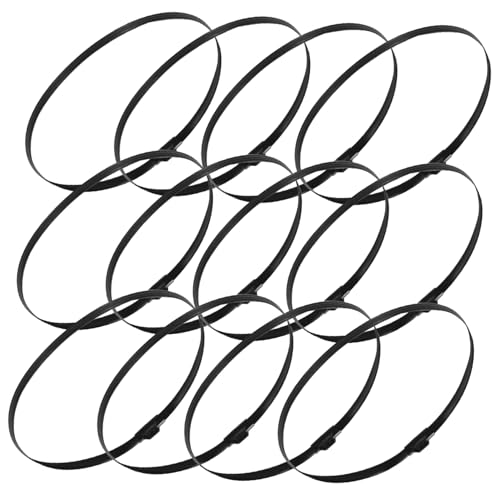 KICHOUSE 12 Stück Teiliges Fan Mesh Cover Hoop aus Kunststoff Passend für Durchmesser Robustes und Sicheres Zubehör für Elektrische Ventilatoren von KICHOUSE