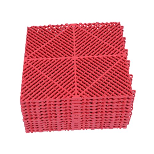 KICHOUSE 12stücke rutschfeste Drainage Matten Interlocking Bodenfliesen Für Dusche Pool Und Sauna Umweltfreundliches Material Schnelle Wasserableitung von KICHOUSE
