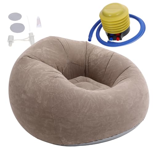 KICHOUSE Aufblasbares Und Faltbares Lazy Sofa Für Outdoor Sitzsäcke Aus Strapazierfähigem Und Pflegeleichtem Bequeme Rückenlehne Für Entspannung Minimalistisches Design Für Jeden Raum KICHOUSE Aufblasbares Und Faltbares Lazy Sofa Für Outdoor Sitzsäcke Aus Strapazierfähigem Und Pflegeleichtem Bequeme Rückenlehne Für Entspannung Minimalistisches Design Für Jeden Raum von KICHOUSE