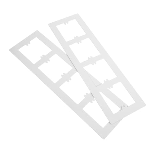 KICHOUSE 2 Stück Fach Wippschalter Abdeckung Dekorative Steckdosenplatte für Standard Design zur Lückenabdeckung Passend für Wohn und Büroräume KICHOUSE 2 Stück Fach Wippschalter Abdeckung Dekorative Steckdosenplatte für Standard Design zur Lückenabdeckung Passend für Wohn und Büroräume von KICHOUSE