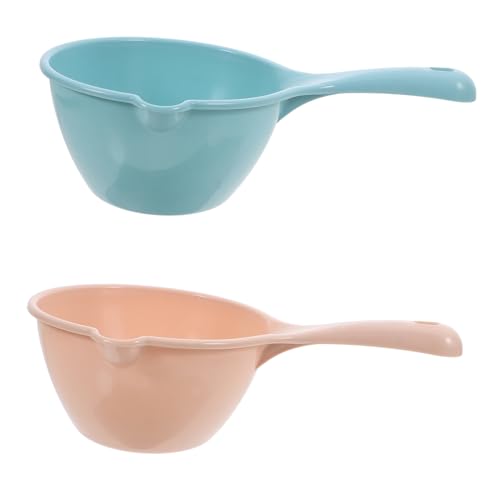 KICHOUSE 2 Stück Kunststoff Wasserschaufel für Küche Badezimmer und Garten Multifunktionale Wassertauchlöffel mit Aufhängelöchern zum Servieren Gießen und Wässern Blau Khaki KICHOUSE 2 Stück Kunststoff Wasserschaufel für Küche Badezimmer und Garten Multifunktionale Wassertauchlöffel mit Aufhängelöchern zum Servieren Gießen und Wässern Blau Khaki von KICHOUSE