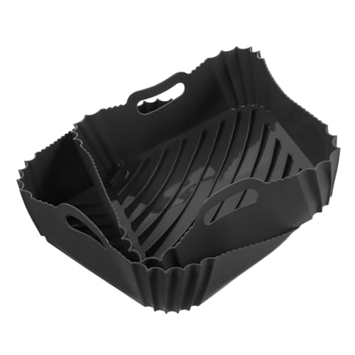 KICHOUSE 2 Stück Silikon Luftfritteusen Töpfe Pfannen Fritteusen Herd Backform Luftfritteuse Kleine Luftfritteusen Korb Luftfritteuse Ninja Doppel Toaster Ofen Stapel KICHOUSE 2 Stück Silikon Luftfritteusen Töpfe Pfannen Fritteusen Herd Backform Luftfritteuse Kleine Luftfritteusen Korb Luftfritteuse Ninja Doppel Toaster Ofen Stapel von KICHOUSE