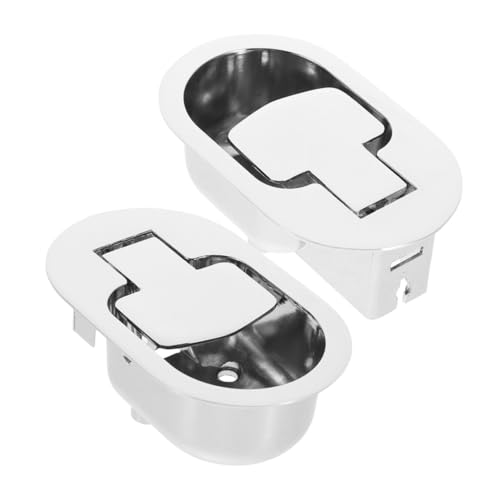 KICHOUSE 2 Stück Universeller Metall ersatzgriff für Sofaliegefunktion Ergonomischer Langlebiger Zinklegierungs hebel Einfache Montage Passend für Liegesofa Marken in Silber von KICHOUSE