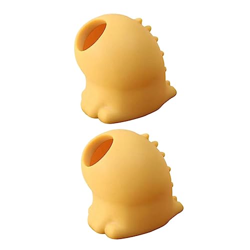 KICHOUSE Silikon Ei Separator 2 Stück Geschmeidiger Eiertrenner für Eiweiß und Eigelb Einfach zu Bedienen und Reinigen für Küche und Backen von KICHOUSE