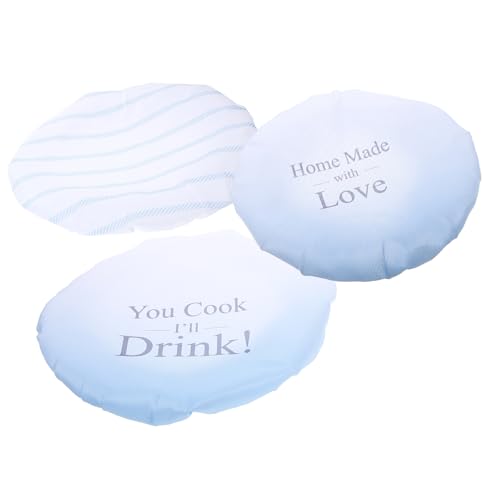 KICHOUSE 3 Stück Waschbare Schüsselbezüge Aus Stoff Schalenabdeckungen Wiederverwendbar Lebensmittelabdeckungen Mesh Schüsselabdeckungen Mikrowelle Oxford-stoff Blue KICHOUSE 3 Stück Waschbare Schüsselbezüge Aus Stoff Schalenabdeckungen Wiederverwendbar Lebensmittelabdeckungen Mesh Schüsselabdeckungen Mikrowelle Oxford-stoff Blue von KICHOUSE