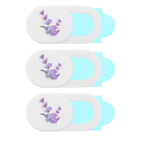 KICHOUSE 3stücke Webcam Abdeckung Mit Lavendel-Muster Datenschutz Für Smartphone Tablet Und Laptop Ultra-dünne Schiebedeckel Einfach Anzubringen Entfernen Schützt Vor Hackern Vielseitig KICHOUSE 3stücke Webcam Abdeckung Mit Lavendel-Muster Datenschutz Für Smartphone Tablet Und Laptop Ultra-dünne Schiebedeckel Einfach Anzubringen Entfernen Schützt Vor Hackern Vielseitig von KICHOUSE