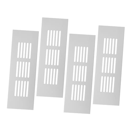 KICHOUSE 4 STÜCKE Belüftungsgitter aus Mesh für Schrank Kleiderschrank Schuhschrank Spüle Küche Bad Einfache Installation Vielseitige Anwendung Verbessert die Luftzirkulation KICHOUSE 4 STÜCKE Belüftungsgitter aus Mesh für Schrank Kleiderschrank Schuhschrank Spüle Küche Bad Einfache Installation Vielseitige Anwendung Verbessert die Luftzirkulation von KICHOUSE