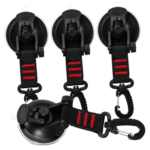 KICHOUSE 4 Stück Robuste Saugnapf Haken Hochleistungs Saugnäpfe für Auto Camping und Zuhause zum von Planen Zelten und Wiederverwendbar und Installieren KICHOUSE 4 Stück Robuste Saugnapf Haken Hochleistungs Saugnäpfe für Auto Camping und Zuhause zum von Planen Zelten und Wiederverwendbar und Installieren von KICHOUSE