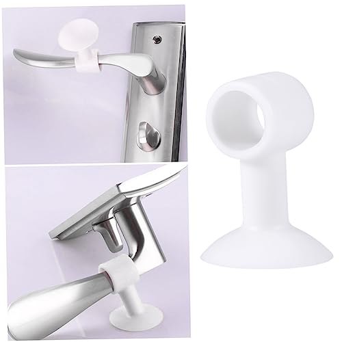 KICHOUSE 5 Stück Silikon Türstopper für Türknöpfe Antikollisionspolster aus ohne Bohren Weiß Wandschutz für und Titanlegierungstüren KICHOUSE 5 Stück Silikon Türstopper für Türknöpfe Antikollisionspolster aus ohne Bohren Weiß Wandschutz für und Titanlegierungstüren von KICHOUSE