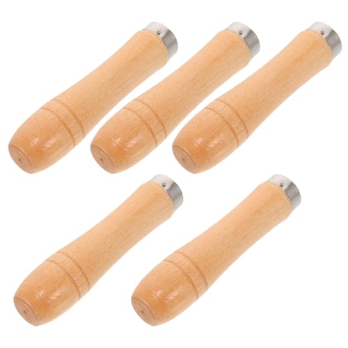 KICHOUSE 5 Stück Teiliges Abnehmbarer Holzgriff für Töpfe Verbrühungs Ersatzgriff Ergonomisches Design Leicht und für Küche KICHOUSE 5 Stück Teiliges Abnehmbarer Holzgriff für Töpfe Verbrühungs Ersatzgriff Ergonomisches Design Leicht und für Küche von KICHOUSE
