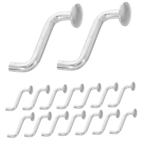 KICHOUSE 50 Stück Teiliges Palettenregal Sicherheitsbolzen aus Verzinktem Metall Flacher Kopf Robuste Ausführung für Lagerregale Einfache Installation Erhöhte Stabilität und Sichere KICHOUSE 50 Stück Teiliges Palettenregal Sicherheitsbolzen aus Verzinktem Metall Flacher Kopf Robuste Ausführung für Lagerregale Einfache Installation Erhöhte Stabilität und Sichere von KICHOUSE