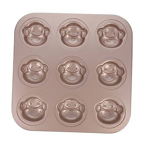 KICHOUSE Affenkuchenform - Brötchenformen Zum Backen Kuchenformen Zum Backen Wiederverwendbare Geriffelte Kuchenform Kuchenbackform von KICHOUSE