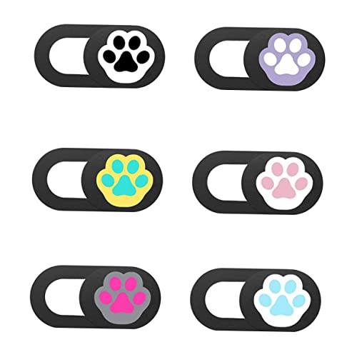 KICHOUSE 6stücke Handy Kameraabdeckung Für Laptop Tablet Webcam Schutz Mit Klebeband Katze Klaue Muster Privatsphäre Abdeckung Für Kameraausschnitt KICHOUSE 6stücke Handy Kameraabdeckung Für Laptop Tablet Webcam Schutz Mit Klebeband Katze Klaue Muster Privatsphäre Abdeckung Für Kameraausschnitt von KICHOUSE