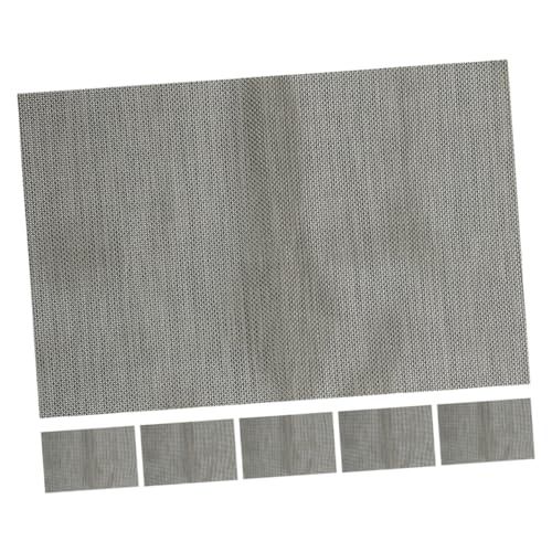 KICHOUSE 6stücke Hitzebeständige Matte Esstisch-tischsets Waschbare Tischsets Für Runde Tische Schüsselsets Geschirrset in Großer Menge rutschfeste Küchenmatte Topfuntersetzer Aus von KICHOUSE